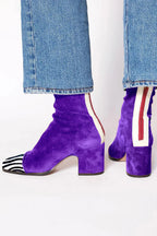 VICTORIA║Botas de tacón de punta cuadrada