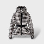 Chaqueta Acolchada con Cinturón Impermeable