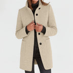 CLASSWOOL™║Abrigo de lana clásico
