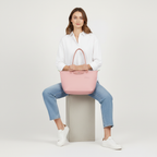 Bolso Grande Premium, Rosa Pétalo