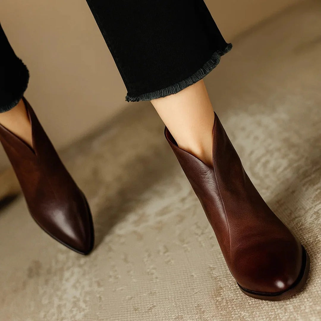 Viela®║Botines Ortopédicos de Piel