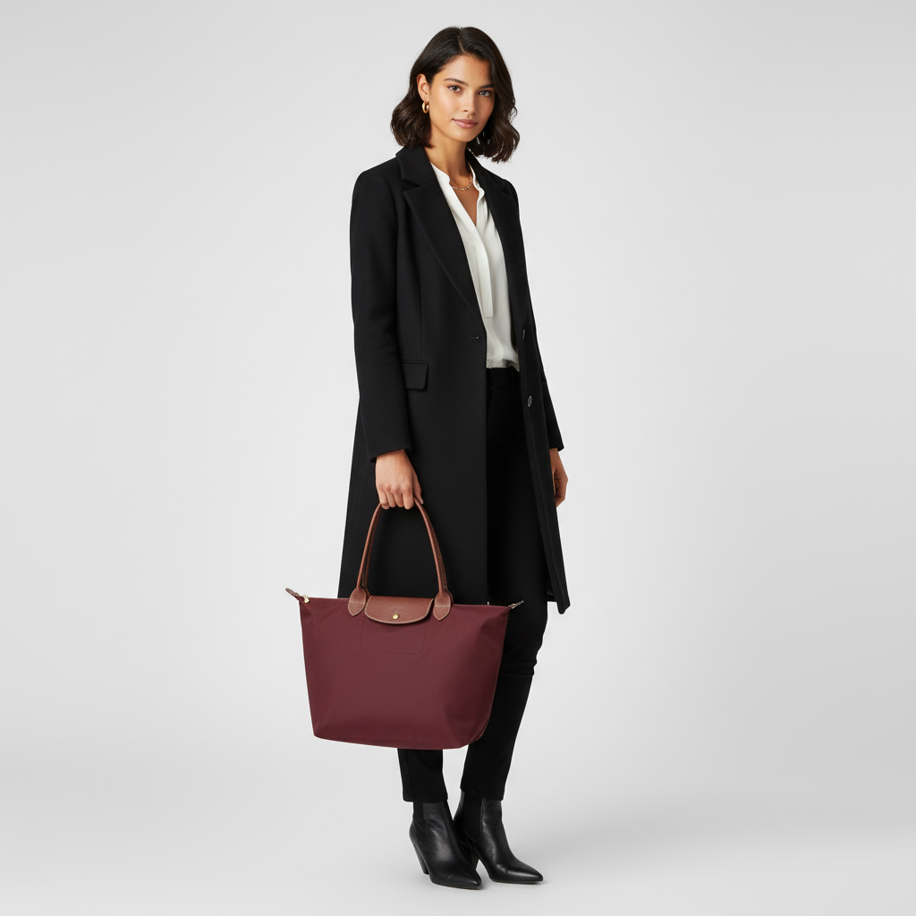 Bolso Grande Premium, Burdeos