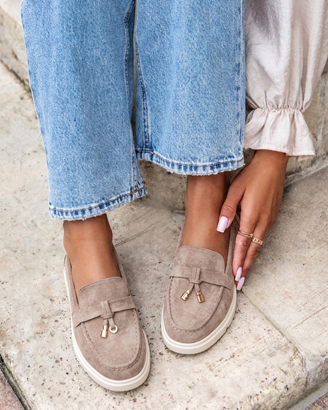 Mocasines Walker Caqui