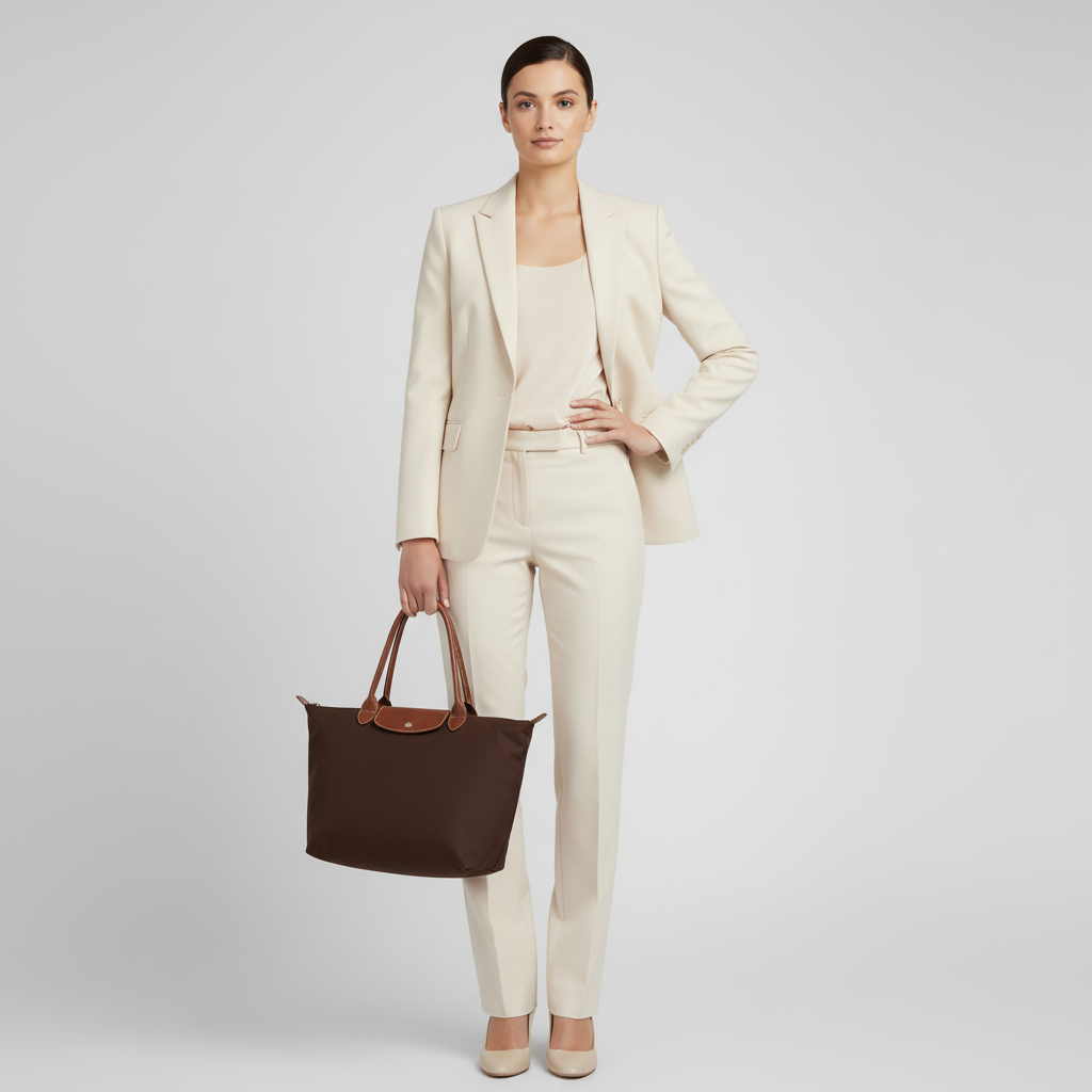 Bolso Grande Premium, Ébano