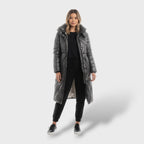 Chaqueta acolchada de algodón elegante mujer