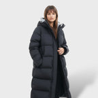 Abrigo Largo Impermeable de Invierno para Mujer