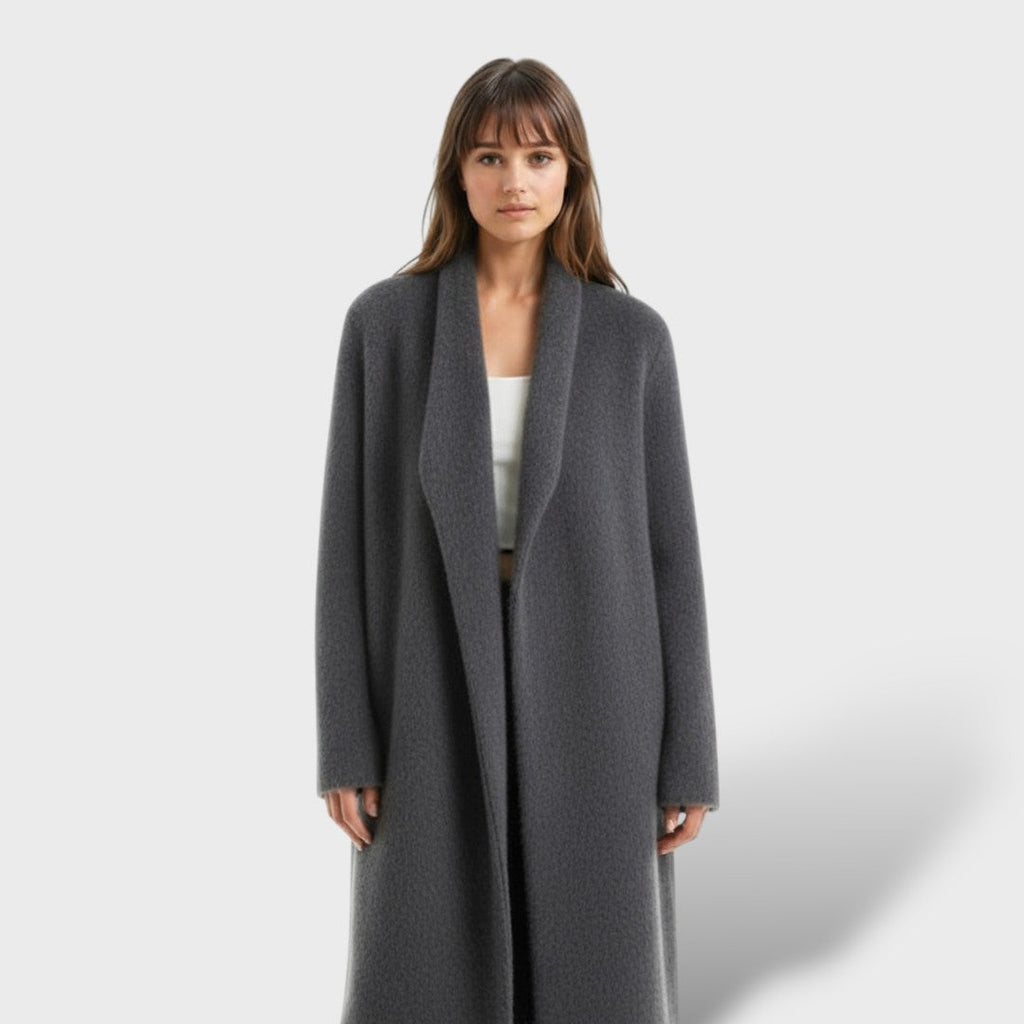 Abrigo Largo de Cachemira Luxe para Damas