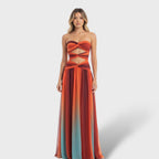 Vestido Maxi Elegante Calado Mujer
