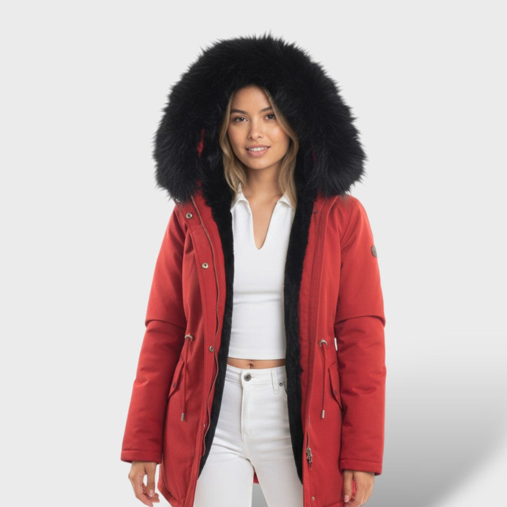 Abrigo de Invierno Mujer Elegante