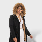 Abrigo de Invierno Mujer Elegante