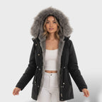 Abrigo de Invierno Mujer Elegante