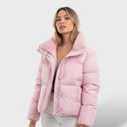 Amélie | Chaqueta Acolchada Elegante con Cuello Alto