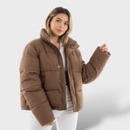 Amélie | Chaqueta Acolchada Elegante con Cuello Alto