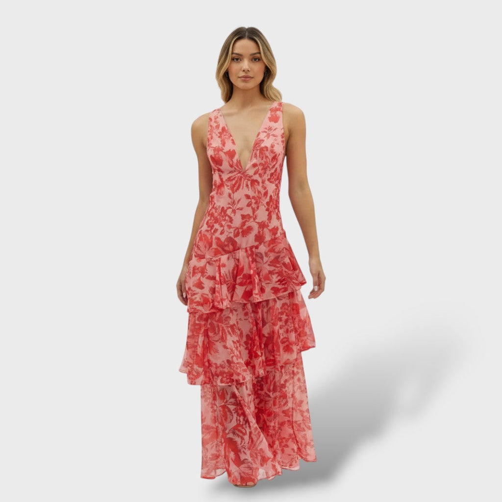 Vestido Maxi Elegante Mujer