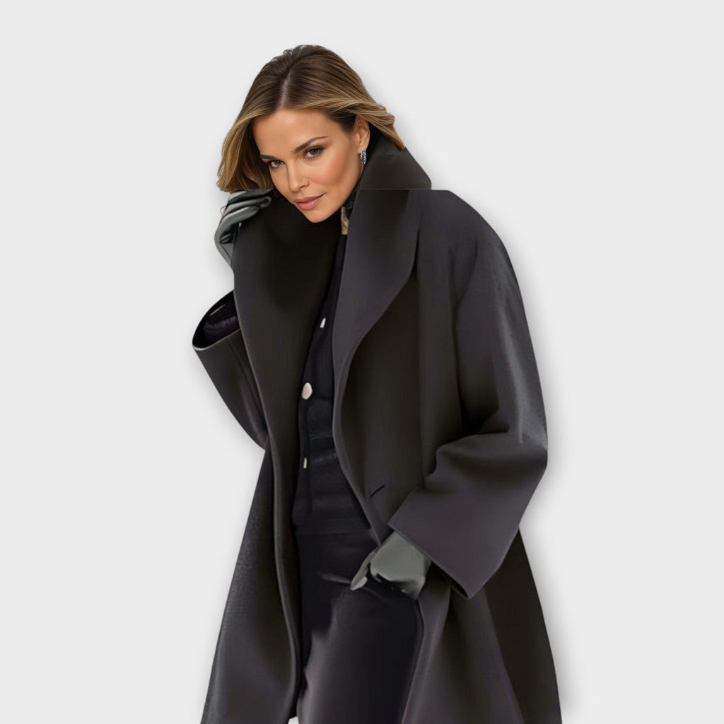 Martina | Abrigo de lana oversize para mujer