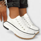 Pilar | Zapatillas de Plataforma con Suela Dentada
