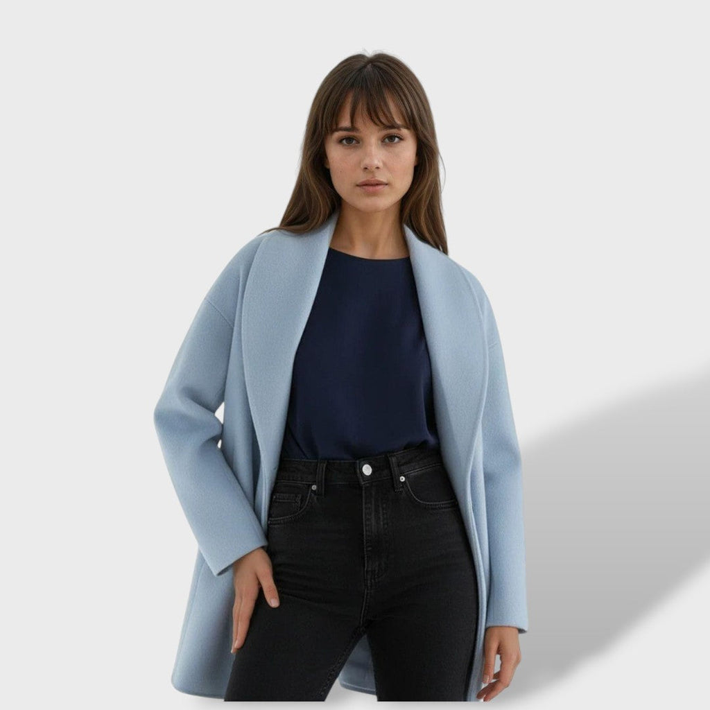 Martina | Abrigo de lana oversize para mujer
