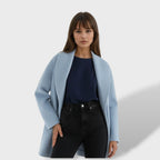 Martina | Abrigo de lana oversize para mujer